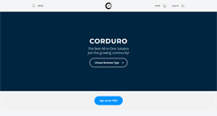 Desktop Screenshot of corduro.com