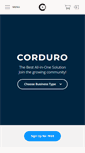 Mobile Screenshot of corduro.com